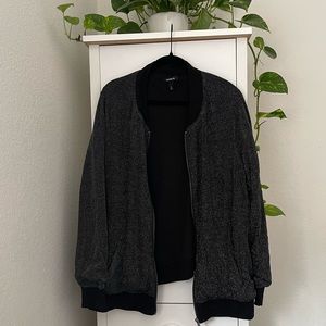 Womens plus size Bomber style jacket.
